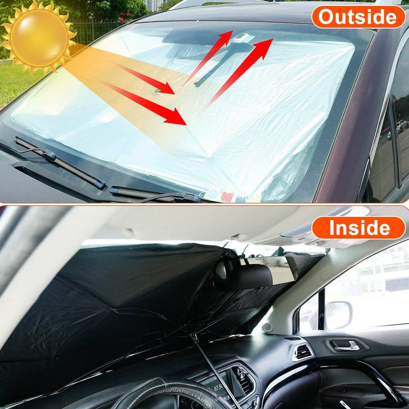 Foldable Car Sunshield Umbrella Automotive - DailySale