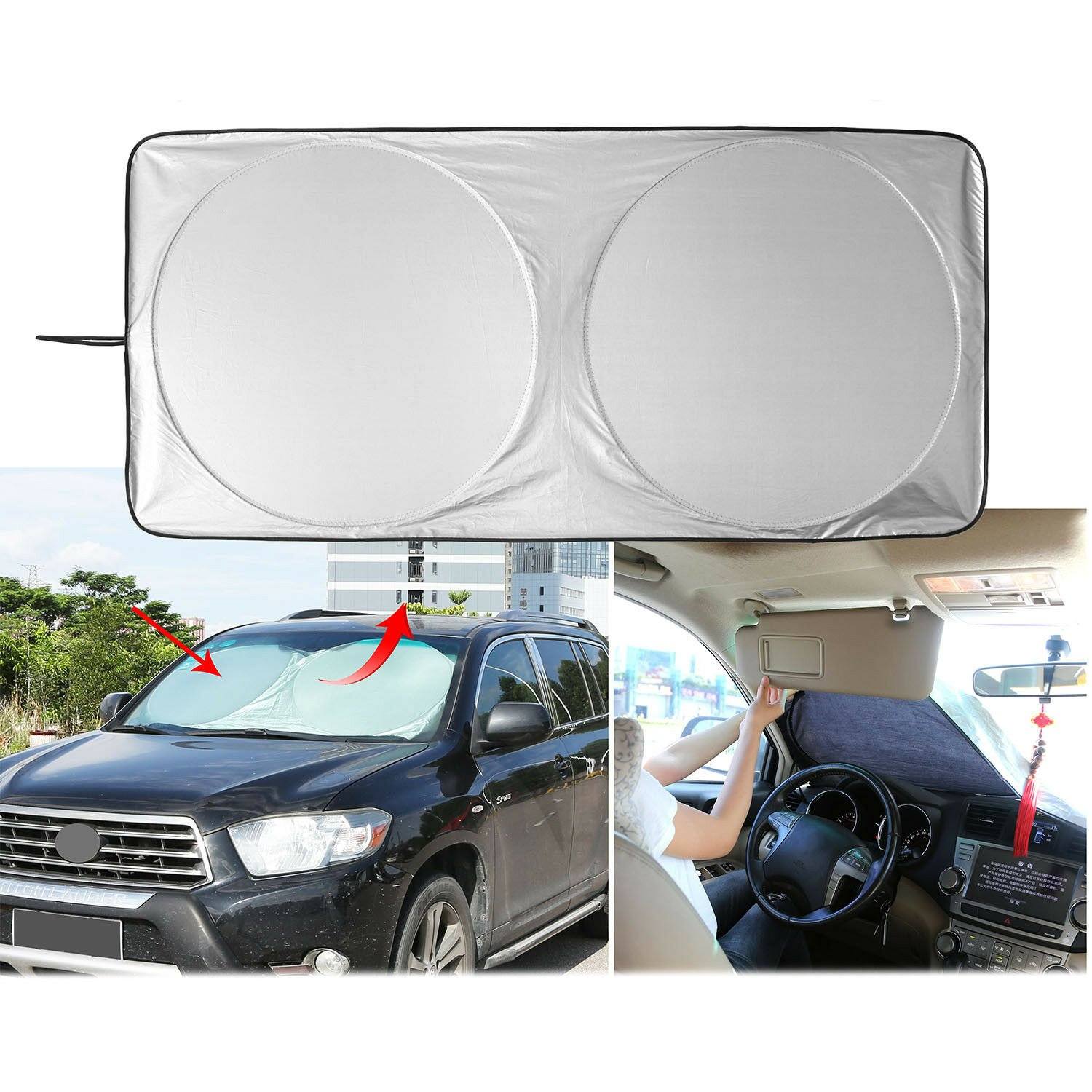 Foldable Car Windshield Visor Sunshade Automotive - DailySale