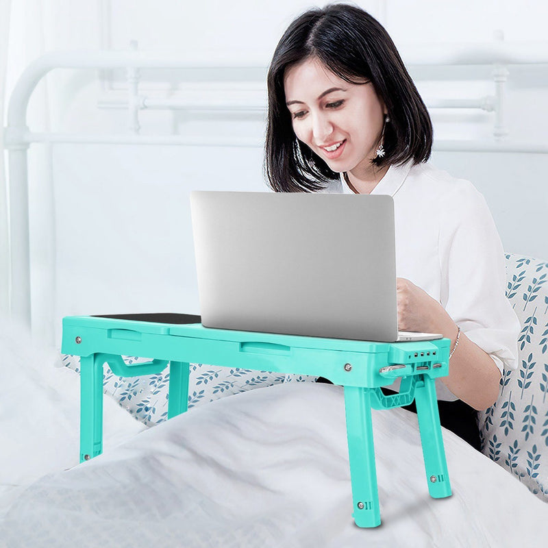 Foldable Laptop Table Bed Notebook Desk
