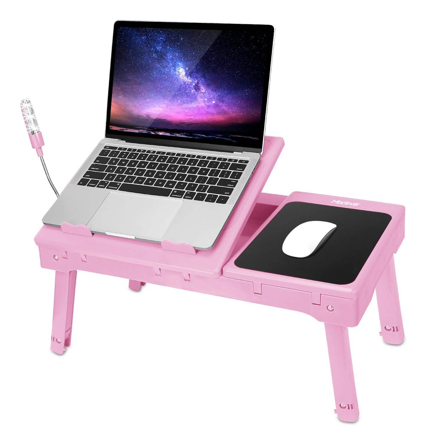 Foldable Laptop Table Bed Notebook Desk | DailySale