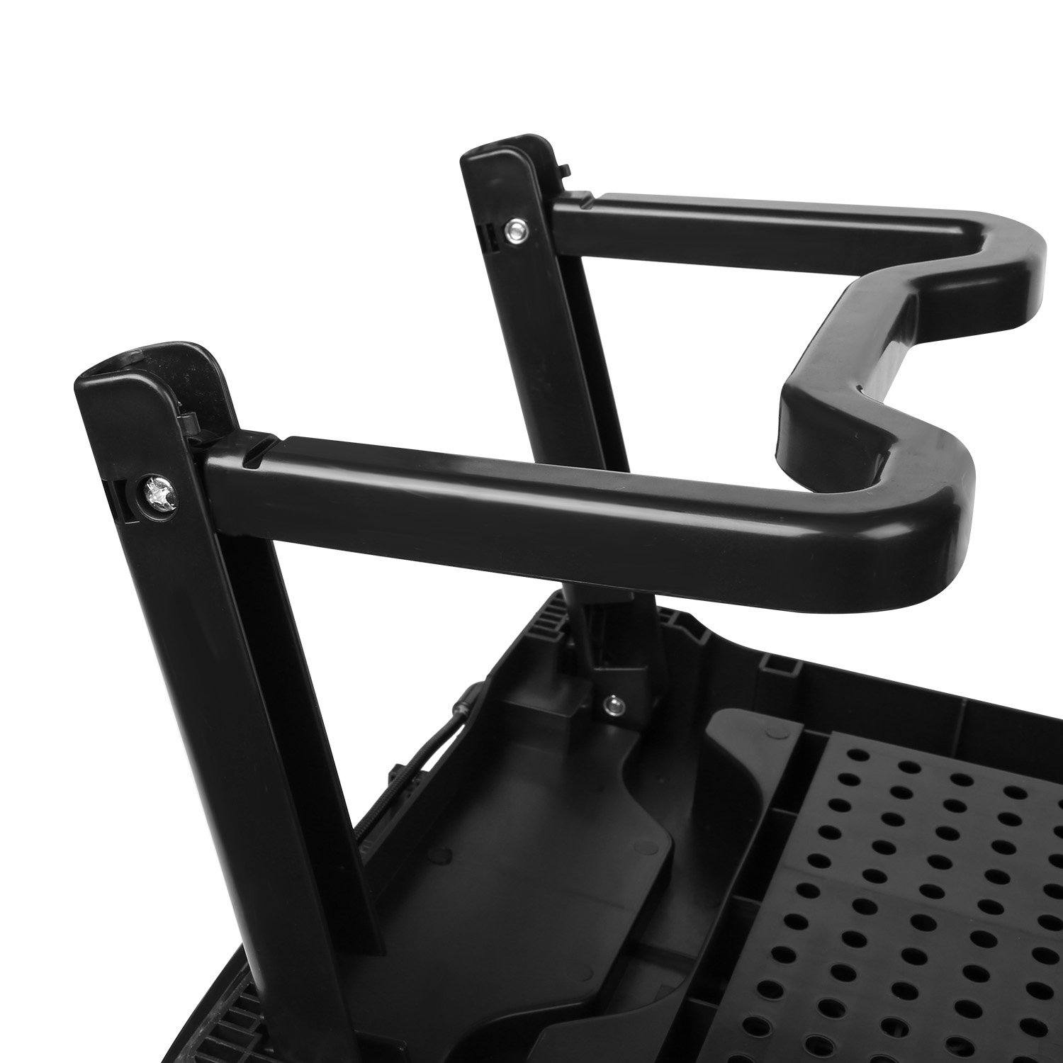 Foldable Laptop Table Bed Notebook Desk with Cooling Fan Mouse Board Computer Accessories - DailySale