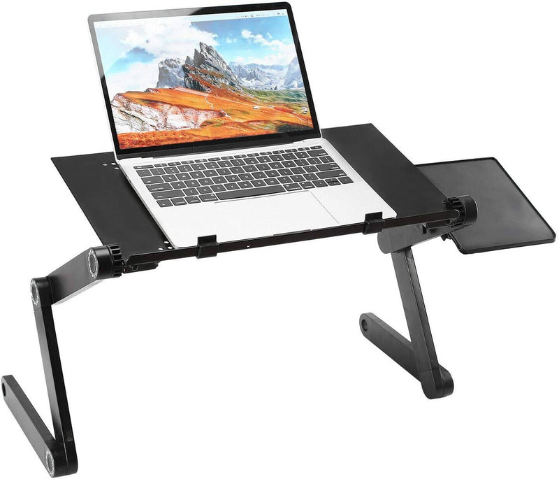 Foldable Laptop Table Bed Notebook Desk with Mouse Board Computer Accessories - DailySale