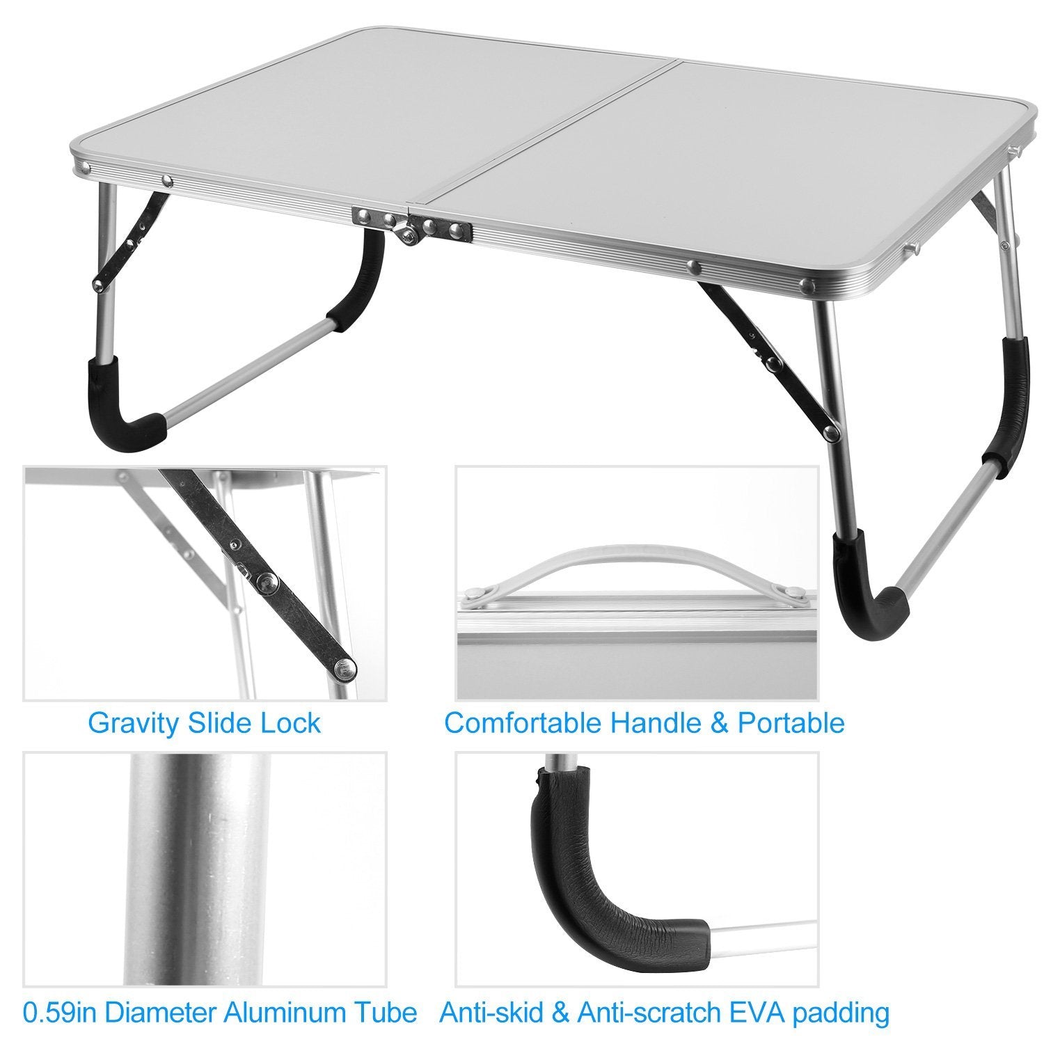 Foldable Laptop Table Computer Accessories - DailySale