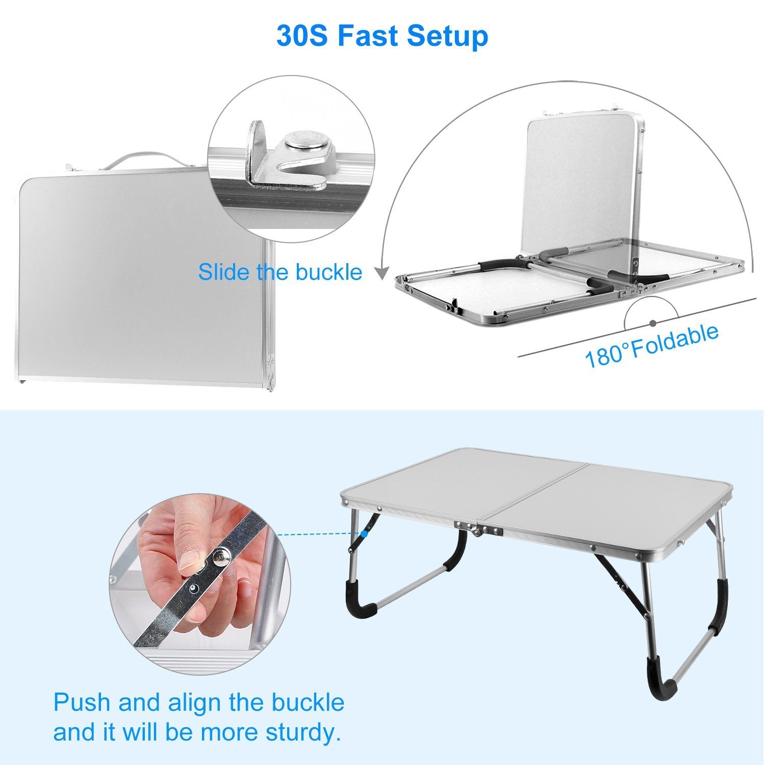 Foldable Laptop Table Computer Accessories - DailySale