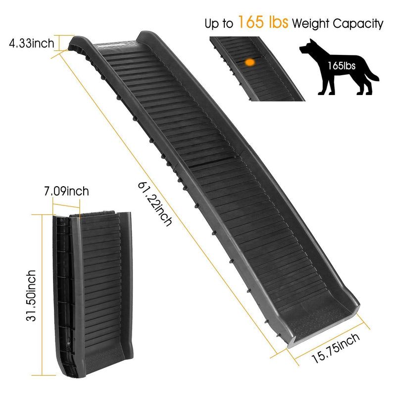 Foldable Pet Ramp Non Slip Ladder Pet Supplies - DailySale
