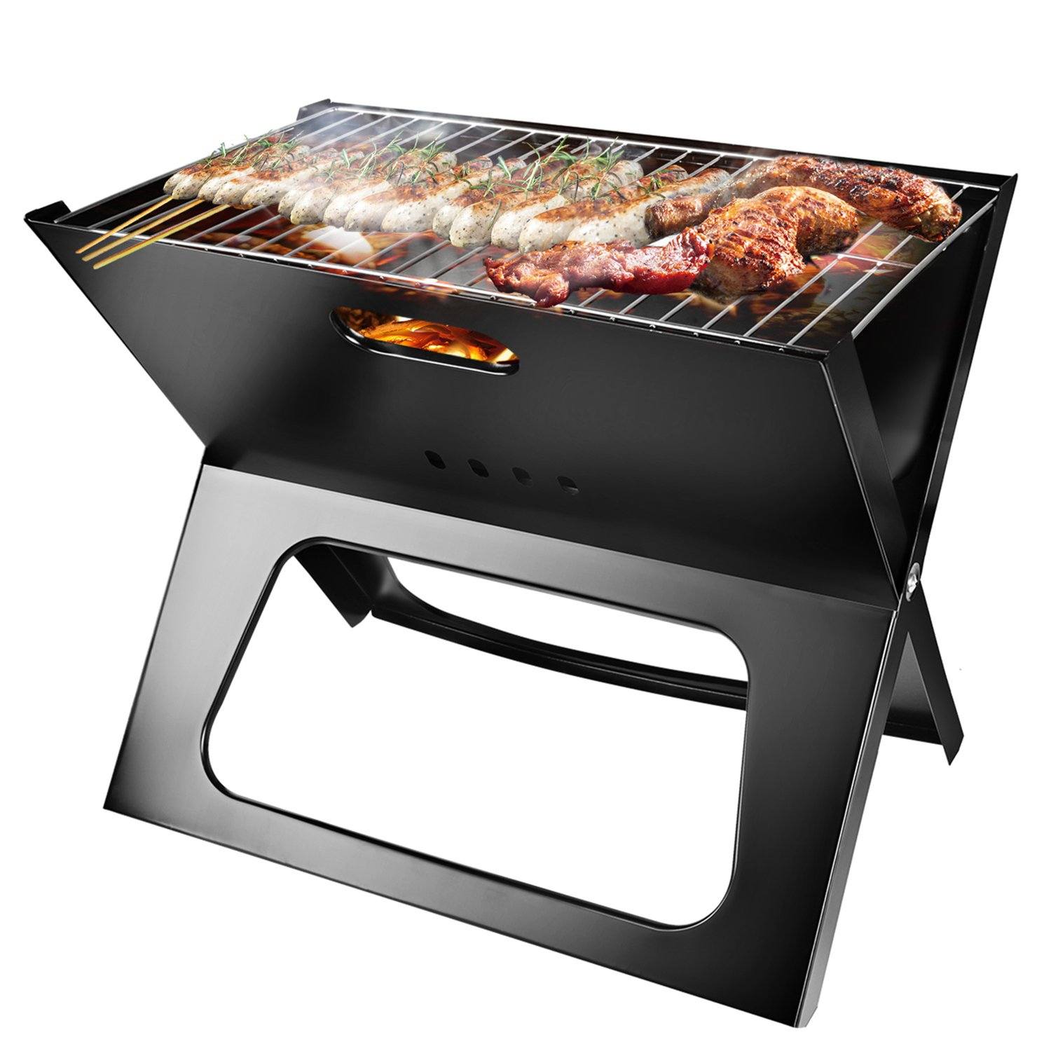 Foldable Portable BBQ Barbecue Grill Garden & Patio - DailySale