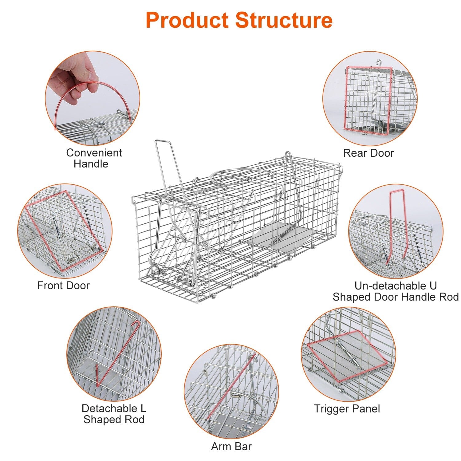 Mega Rat Live Trap Cage - K. K. Discount Store