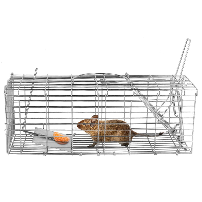 Foldable Rat Trap Cage Humane Live Rodent Trap Cage Pest Control - DailySale