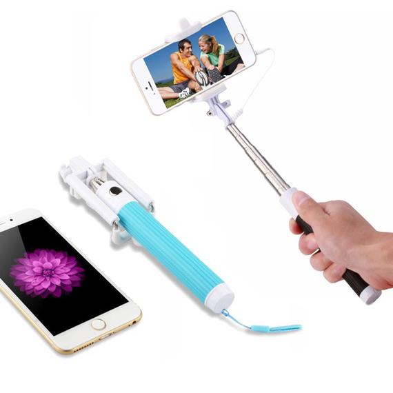 Foldable Selfie Stick with Remote Button Gadgets & Accessories - DailySale