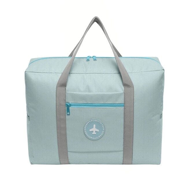 Foldable Travel Trolley Bag Bags & Travel Blue - DailySale