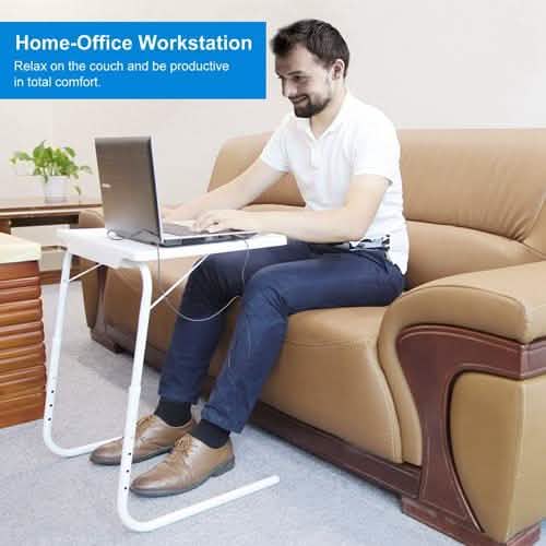 Foldable Tray Table Portable Sofa Computer Accessories - DailySale