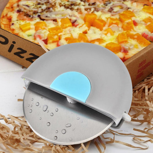 Food Grade Stainless Steel Premium Pizza Cutter Wheel Kitchen & Dining - DailySale