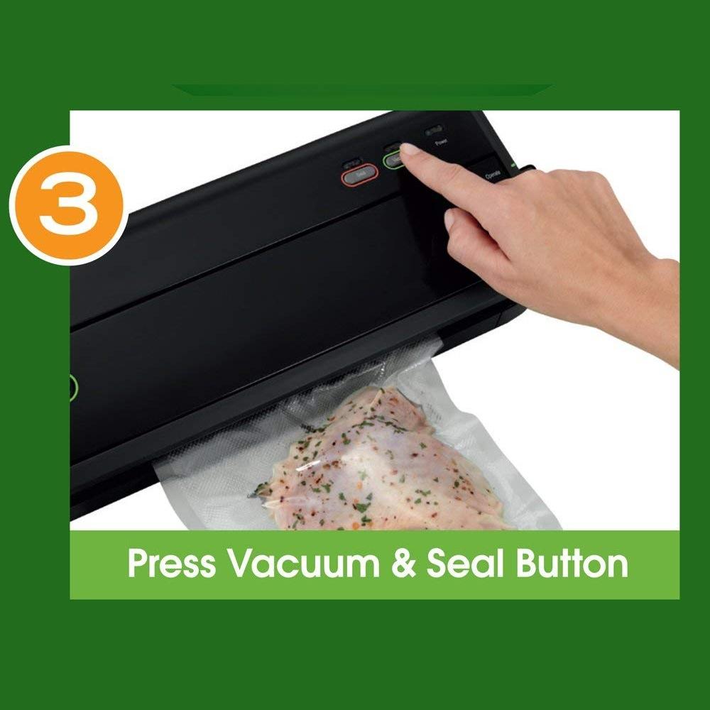 FoodSaver Vacuum Sealer System with Starter Bags & Rolls Kitchen Essentials - DailySale