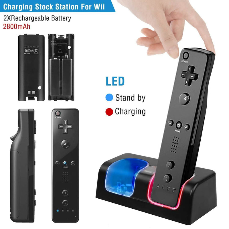 For Wii Remote Controller Charger Video Games & Consoles - DailySale
