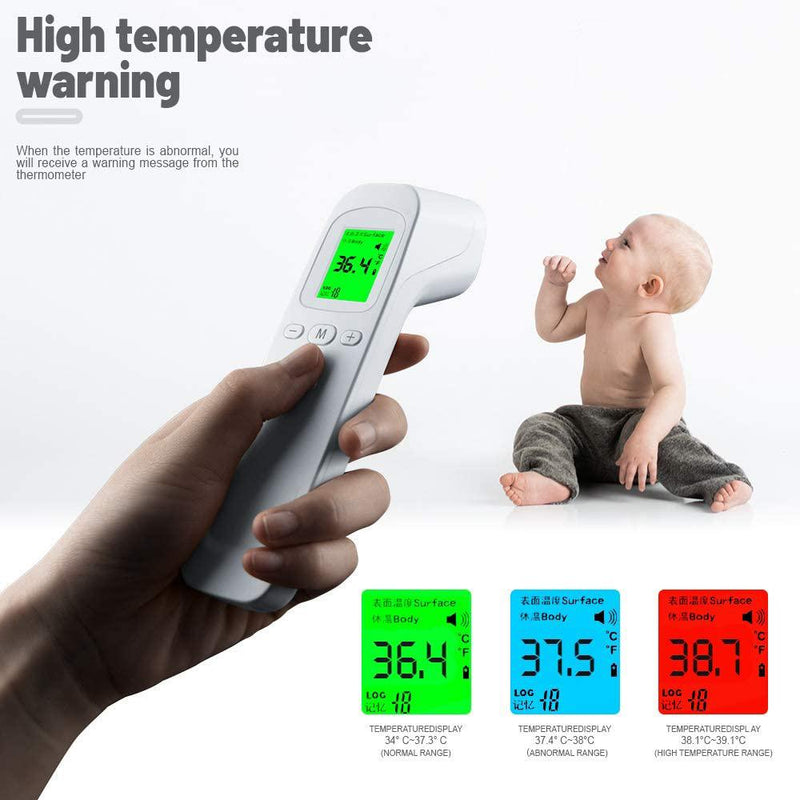 Forehead Non-Contact Digital Thermometer FTW01 Face Masks & PPE - DailySale