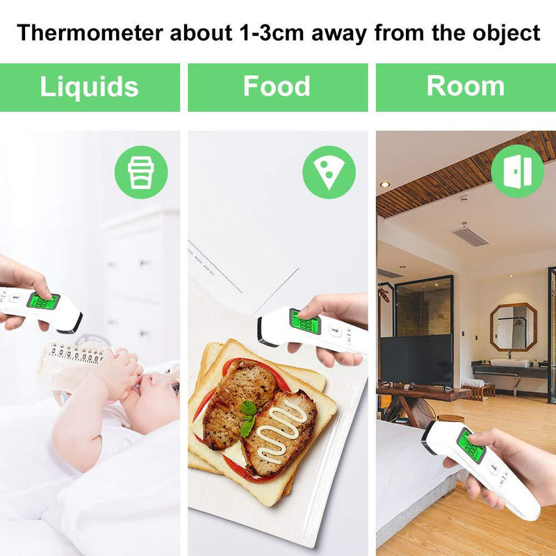 Forehead Thermometer Non-Contact Infrared Thermometer FC-IR200 Wellness & Fitness - DailySale