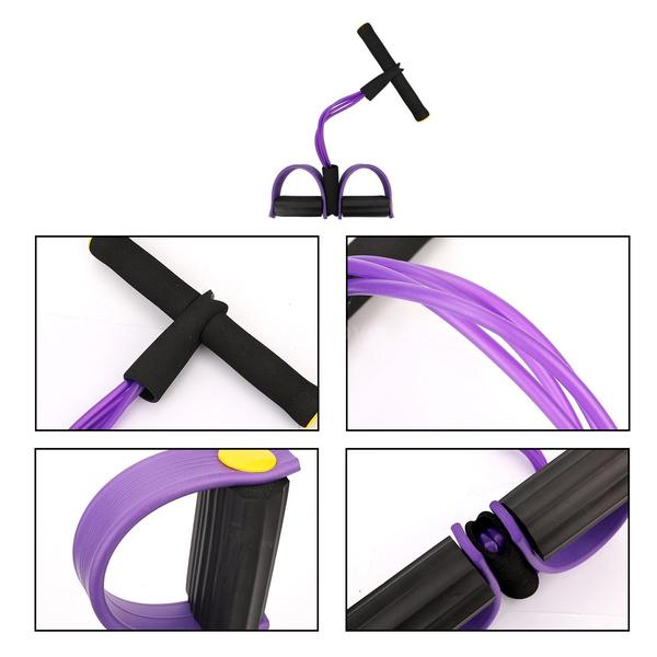 Four Tube Home Rope Pedal Exerciser Fitness - DailySale