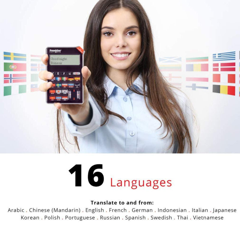 Franklin 16 Language Speaking Phrase Translator Bags & Travel - DailySale