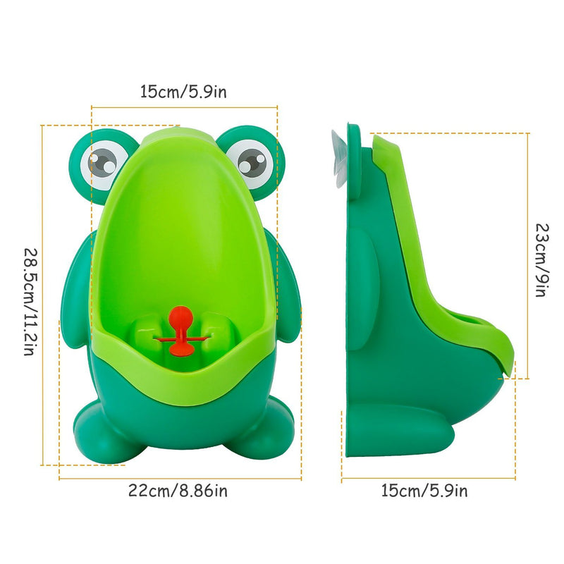 Frog Potty Training Urinal Bathroom with Funny Aiming Target Baby - DailySale