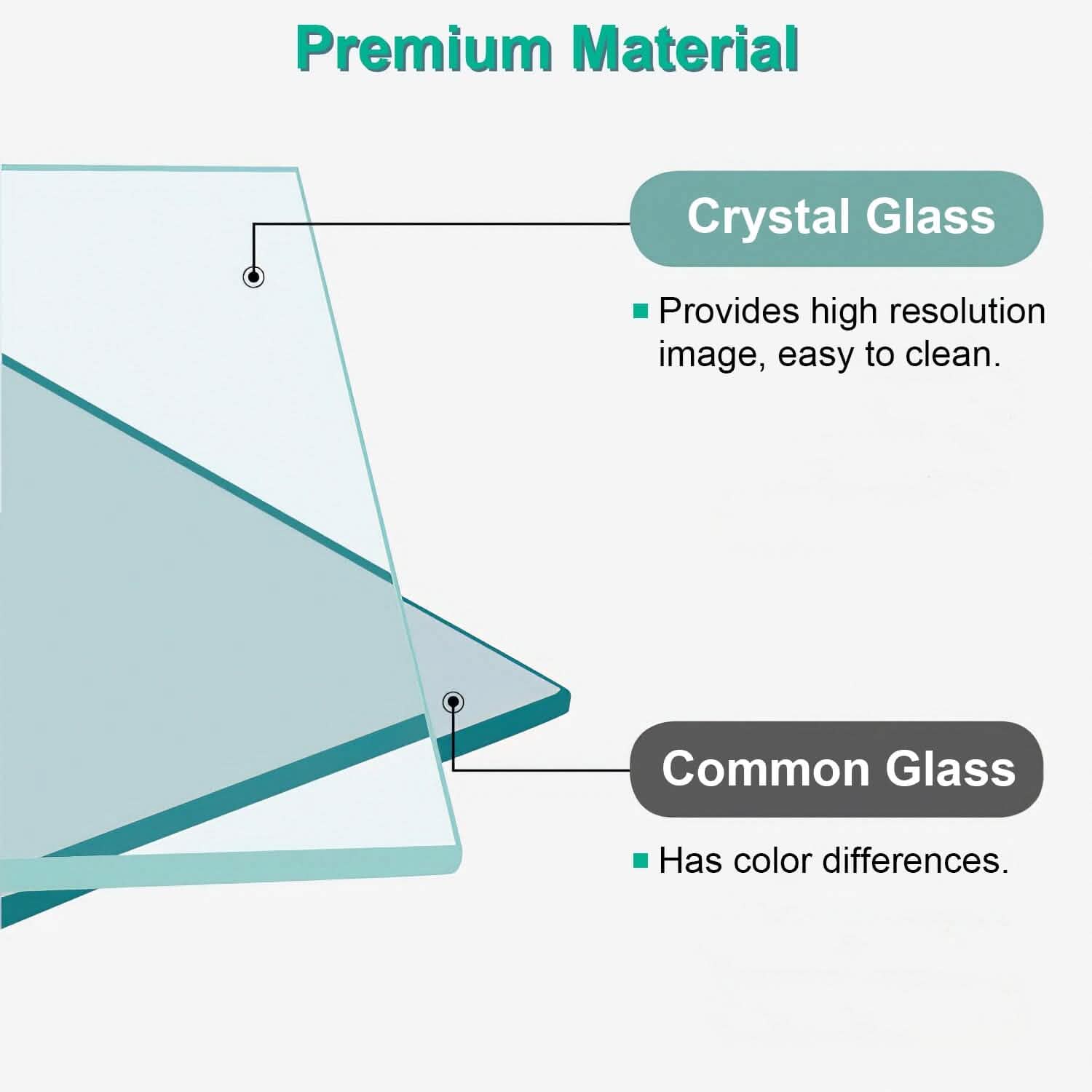 Full Length Mirror Aluminum Alloy Wall Mirror Free Standing Floor Furniture & Decor - DailySale