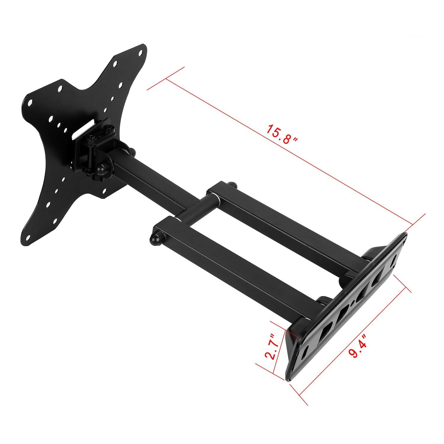 Full-Motion Articulating Wall Mount for 23"-55" TVs TV & Video - DailySale