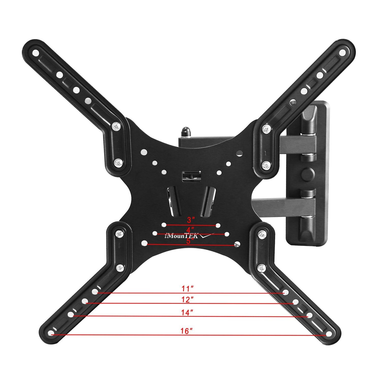 Full-Motion Articulating Wall Mount for 23"-55" TVs TV & Video - DailySale