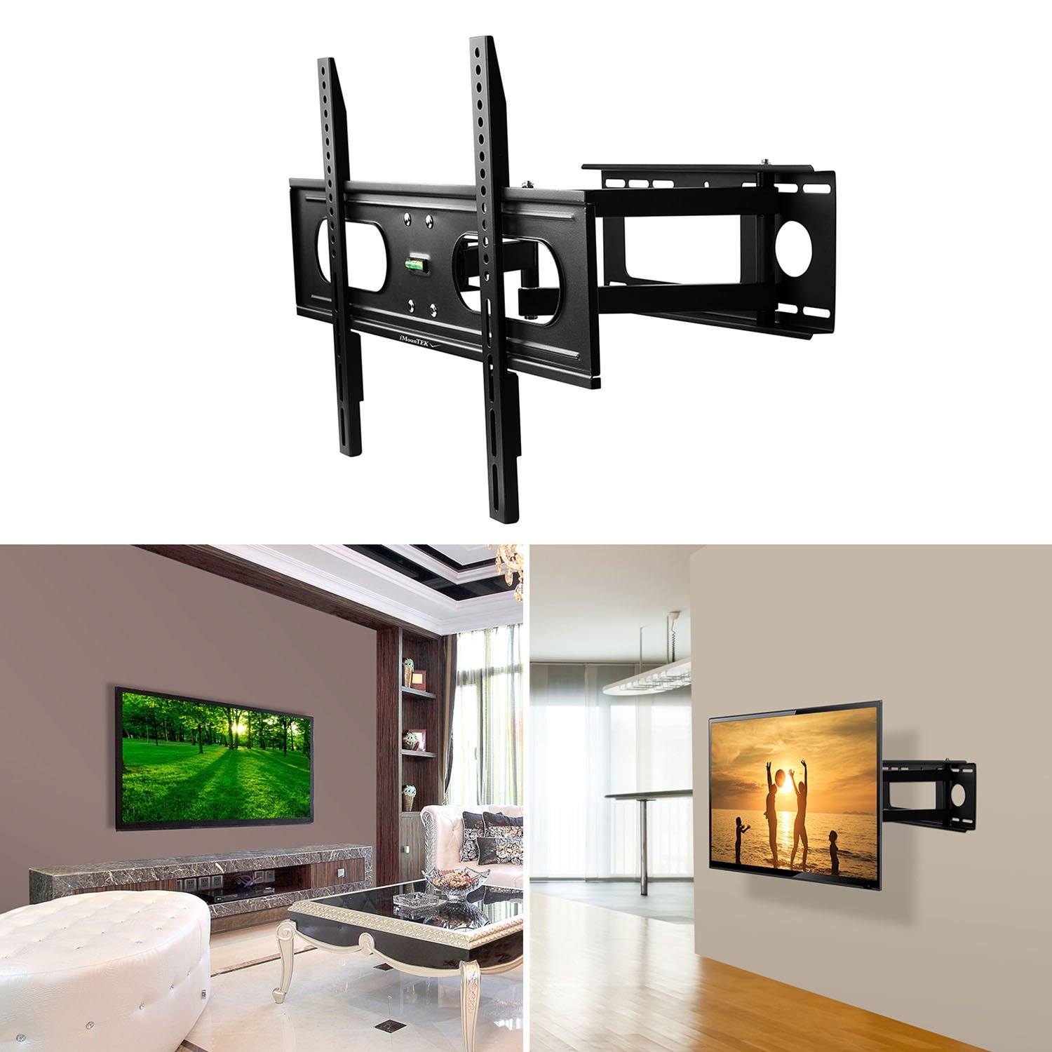 Full Motion Articulating Wall Mount for 37"-70" TV's TV & Video - DailySale