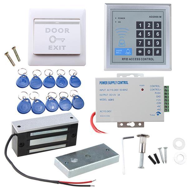 Full set RFID Door Access Control System Kit Home Improvement - DailySale