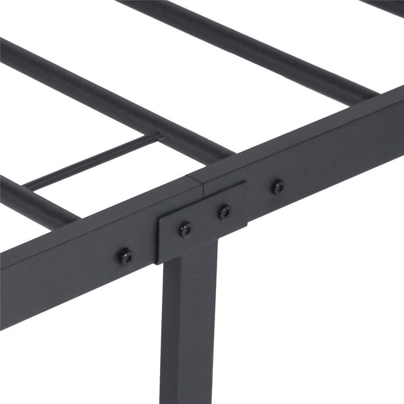 Full Size Bed Frame with Headboard Bedding - DailySale