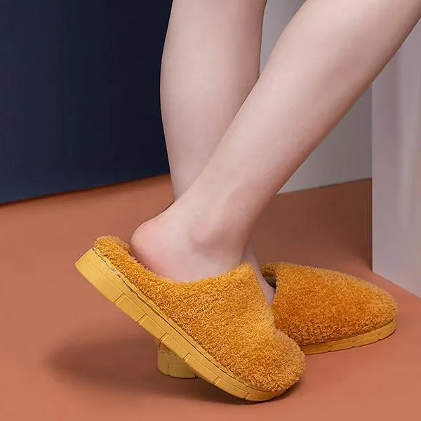 Fuzzy House Slippers Memory Foam Slippers Slip Women's Shoes & Accessories - DailySale