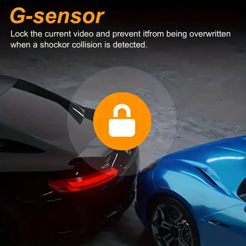 G Sensor HD Night Vision Loop Recording Wide Angle Car DVR Automotive - DailySale