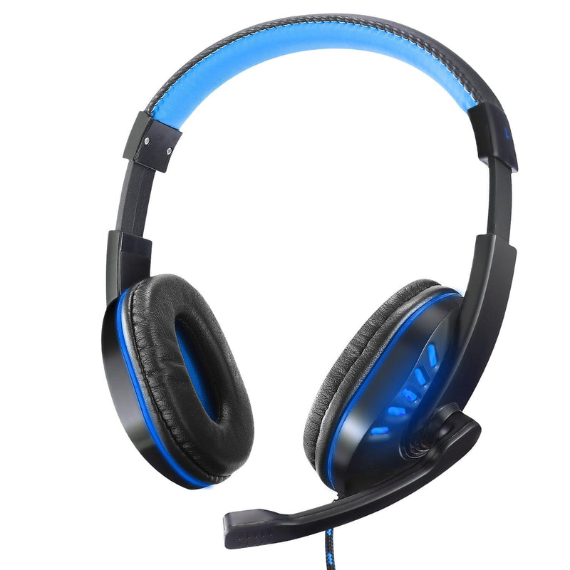 Gaming Headsets Stereo Noise Isolation Over Ear Headphone with LED Light