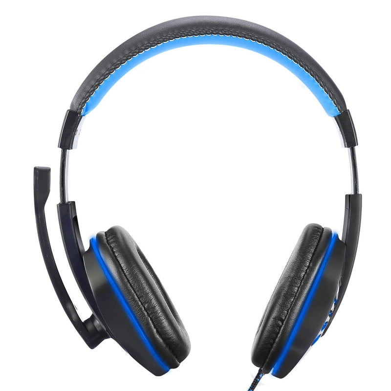 Gaming Headsets Stereo Noise Isolation Over Ear Headphone with LED Light