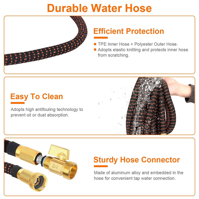 Garden Hose Watering Kit with Spray Nozzle Garden & Patio - DailySale