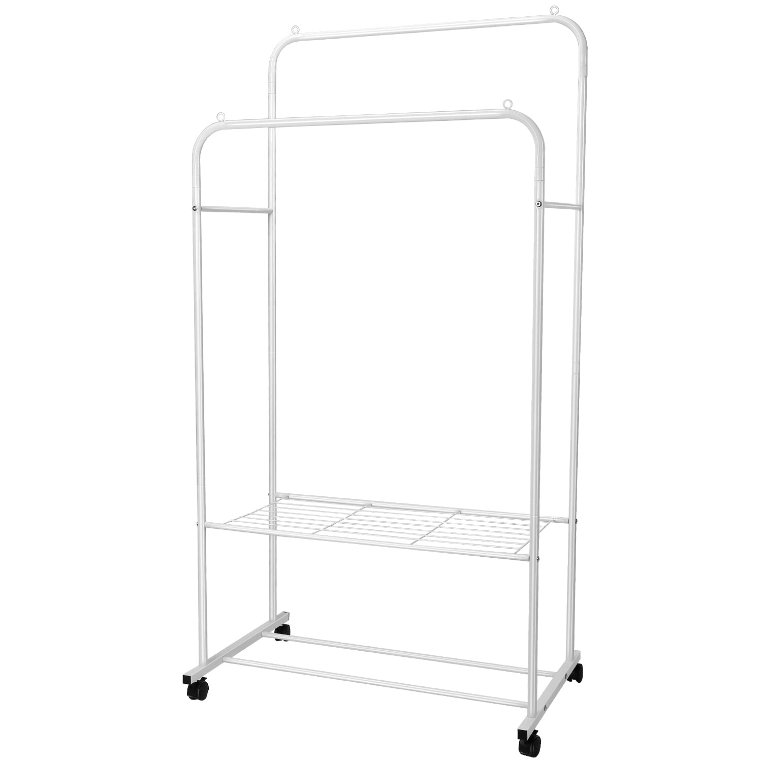 Garment Hanging Rack Clothing Rail Organizer Closet & Storage - DailySale