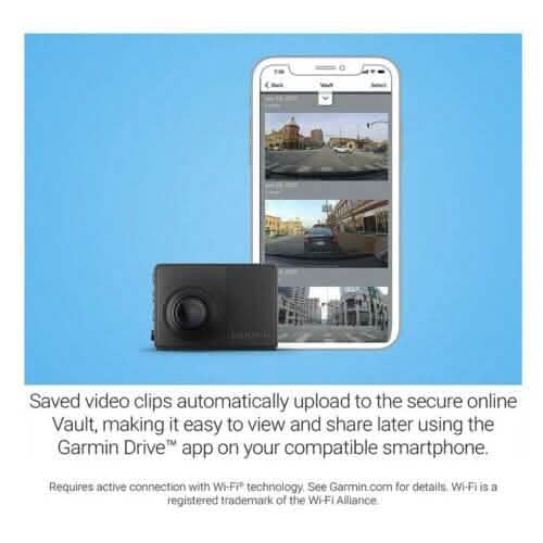 Garmin Dash Cam 67W 1440p 180° FOV Voice Control Compact and Discreet Automotive - DailySale