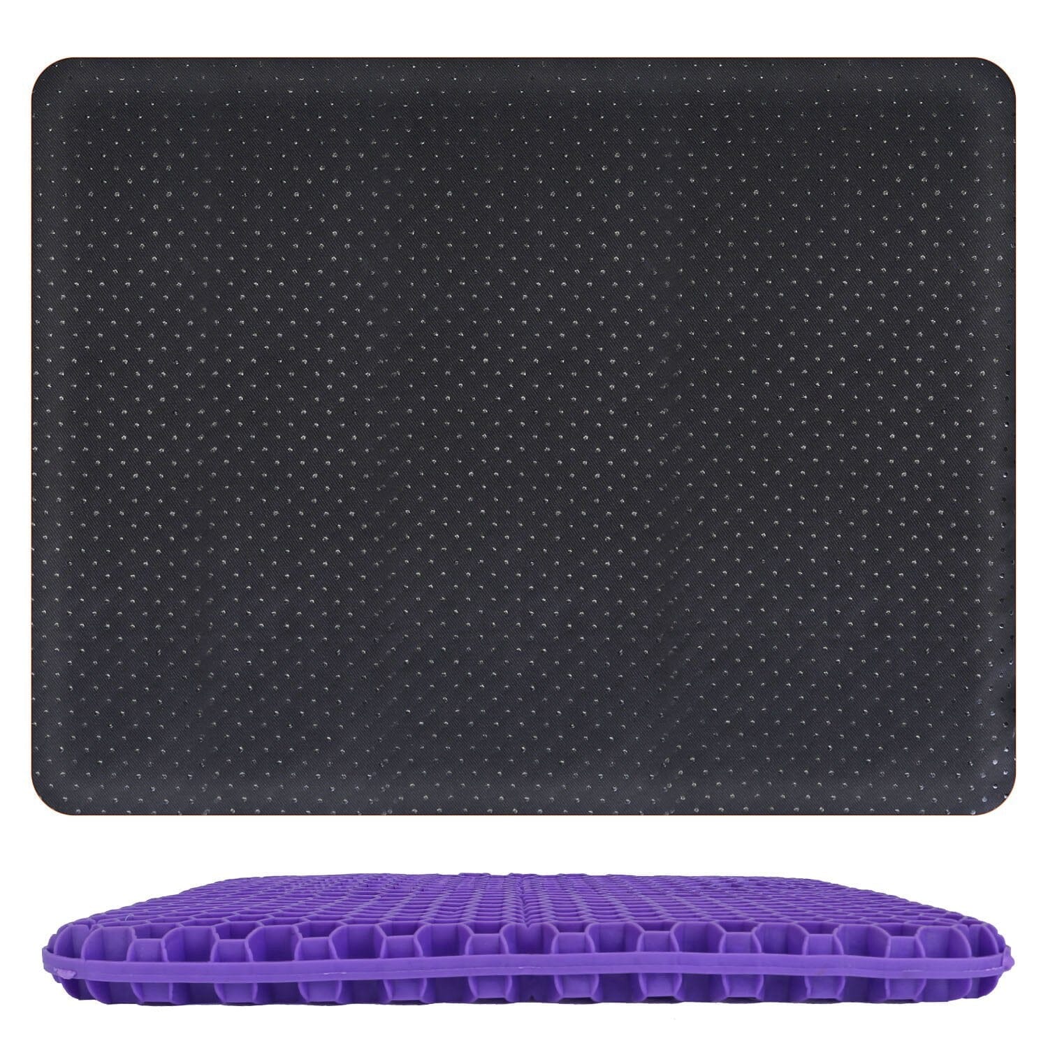 Gel Seat Cushion Non-Slip Breathable Honeycomb Sitting Cushion Pressure Pad Wellness - DailySale