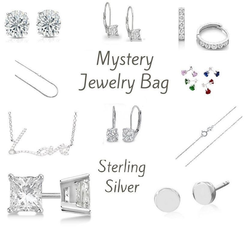 Genuine 925 Sterling Silver Jewelry Mystery Bag Jewelry - DailySale