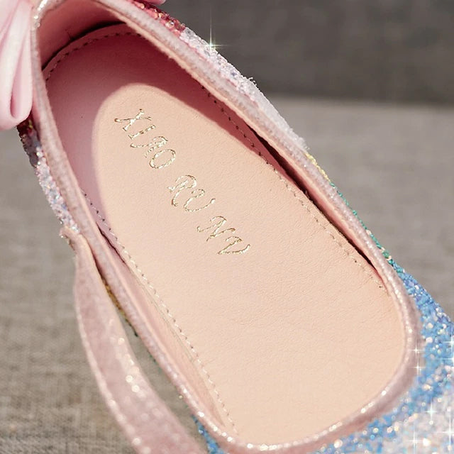 Girls' Glitters PU Sequined Jeweled Flat Shoes Baby - DailySale