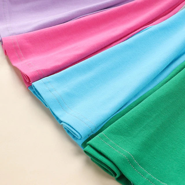 Girls' Rainbow Casual Dress Kids' Clothing - DailySale