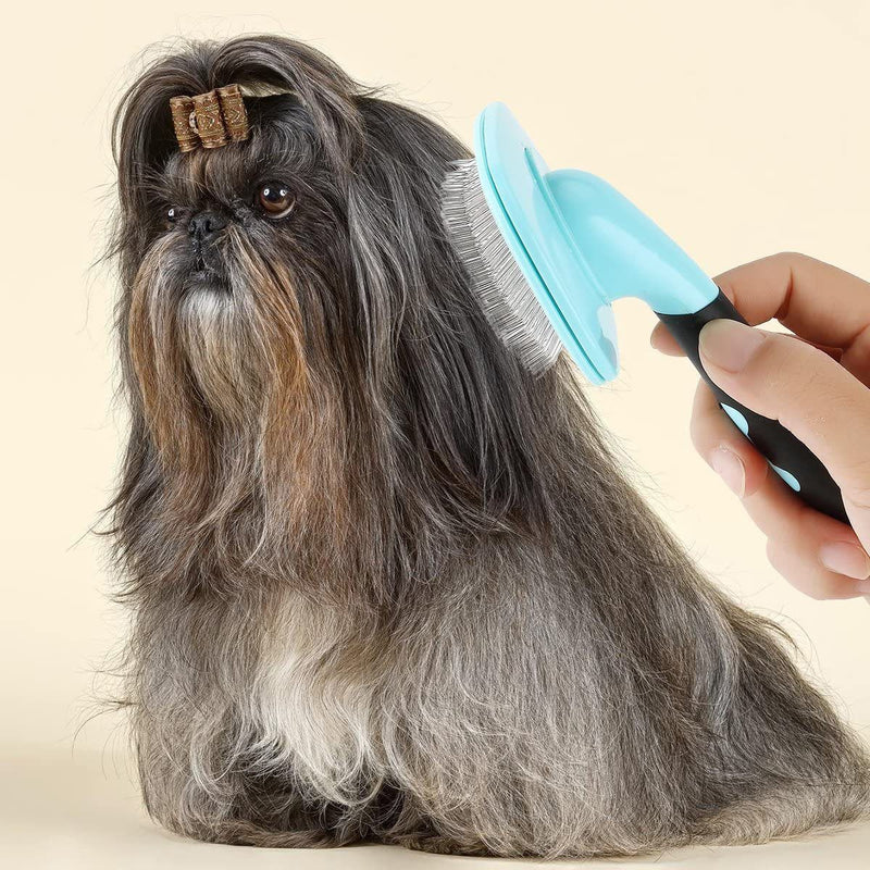 Glendan Dog Brush & Cat Brush - Slicker Pet Grooming Brush Pet Supplies - DailySale