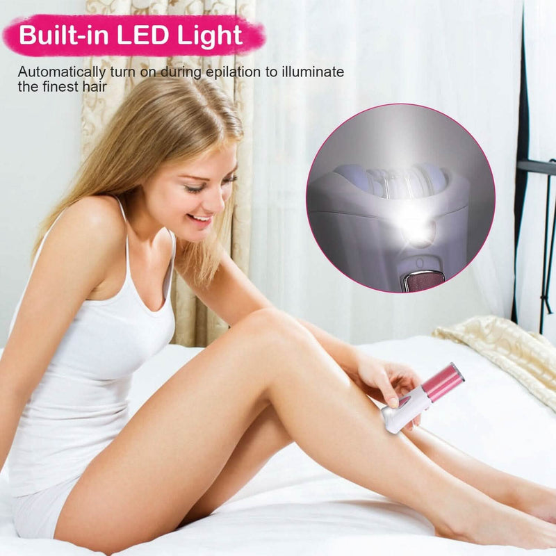 Glide Epilator Women Shaver Facial Body Hair Remover Beauty & Personal Care - DailySale
