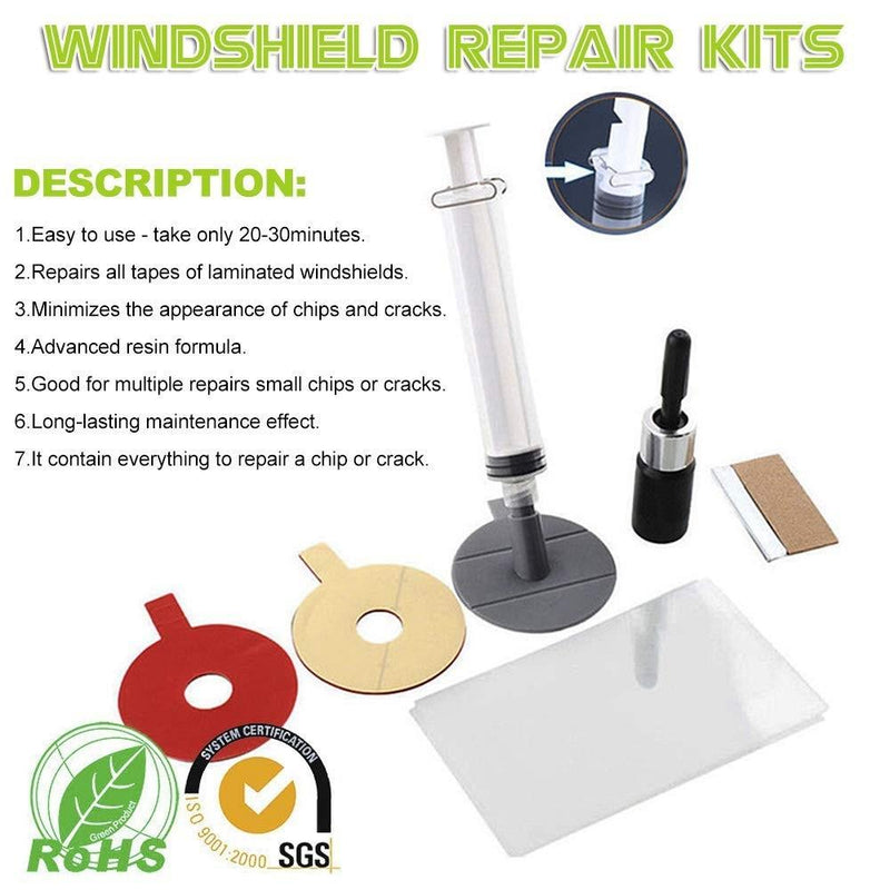 Gliston Geli Windshield Repair Kit Auto Accessories - DailySale