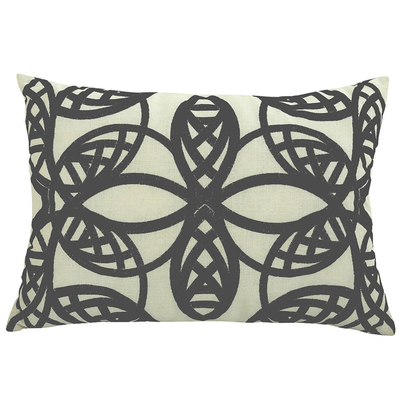 Global Decorative Pillow Bedding Crewel Embroidered - DailySale