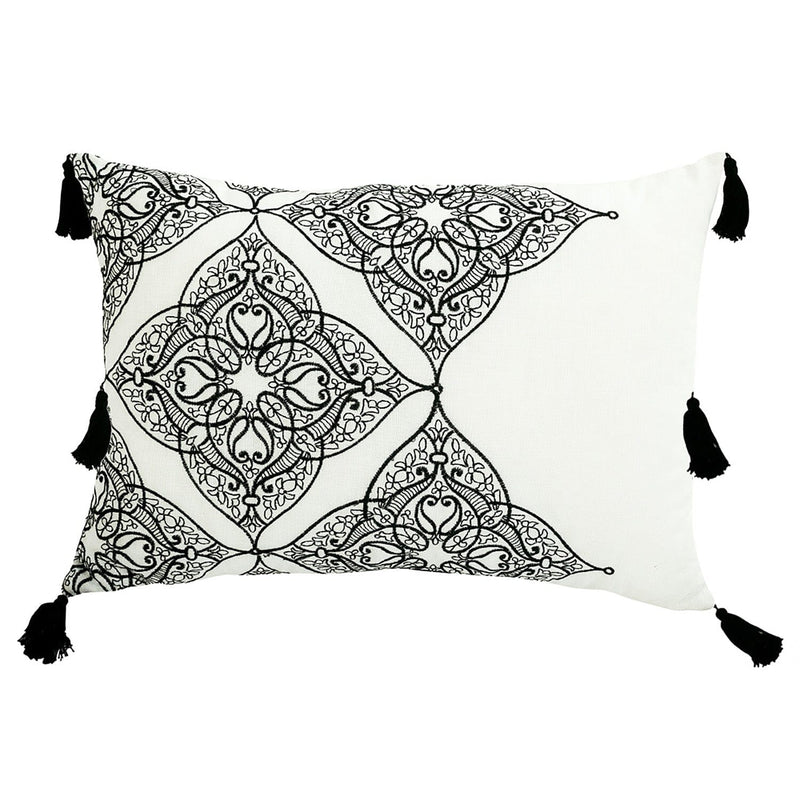 Global Decorative Pillow Bedding Medallion Embroidered - DailySale