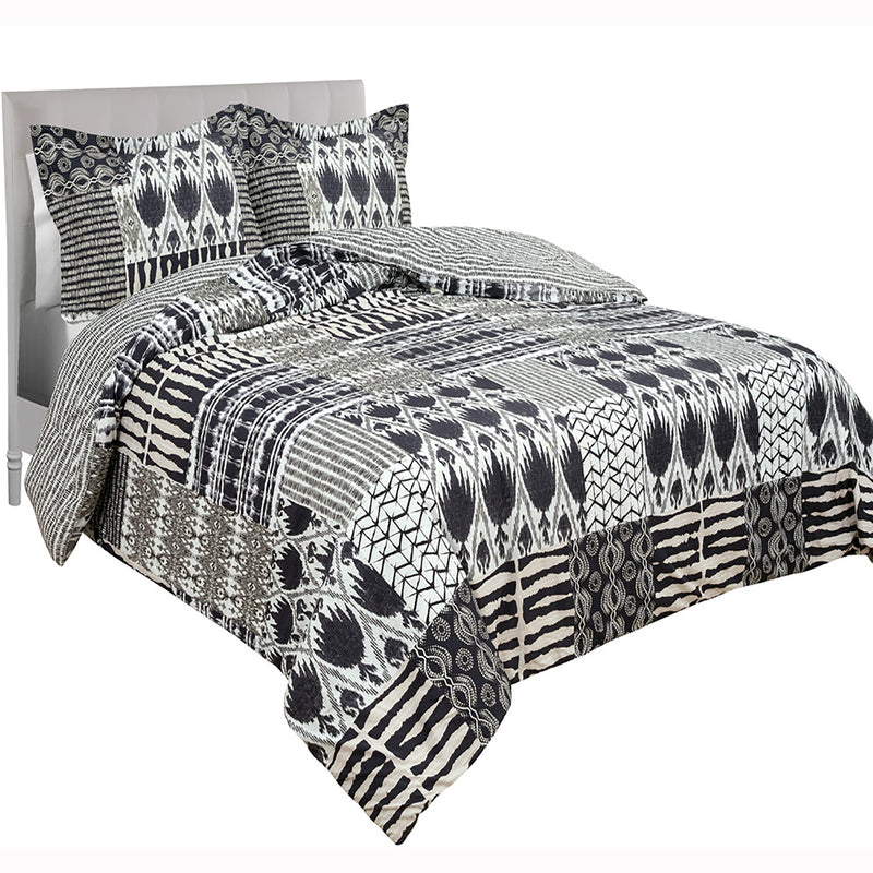 Global Ultra-Soft Capetown Comforter Set Bedding - DailySale
