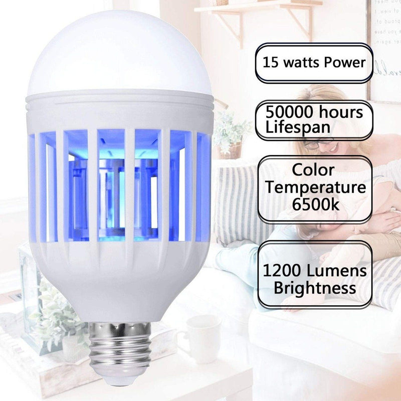 GLOUE 2-in-1 Bug Zapper and Mosquito Killer Lamp Home Lighting - DailySale