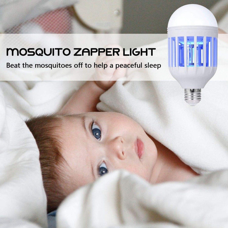 GLOUE 2-in-1 Bug Zapper and Mosquito Killer Lamp Home Lighting - DailySale