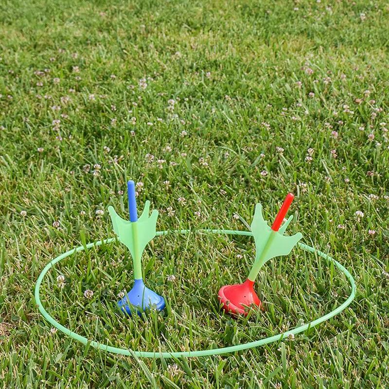 Glow in The Dark Lawn Darts Game Outdoor Backyard Toy for Kids & Adults Toys & Games - DailySale