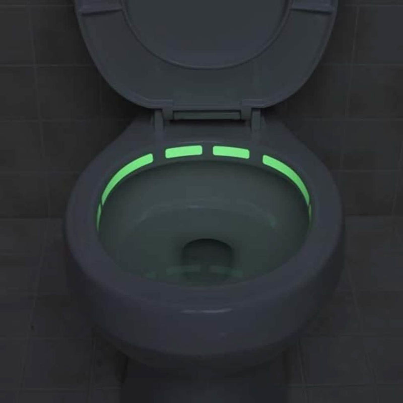 Glow In The Dark Toilet Locator Strip - 2 Rolls Bath - DailySale